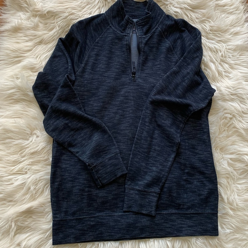 Abercrombie 3/4 zip up lightweight sweater NWOT